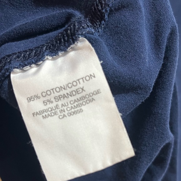 Smart set navy blue long sleeve shirt sz M - Picture 4 of 4